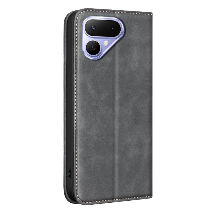 For Tecno Pova Curve 2 5G BINFEN COLOR Calfskin Texture Magnetic RFID Vegan Leather Phone Case