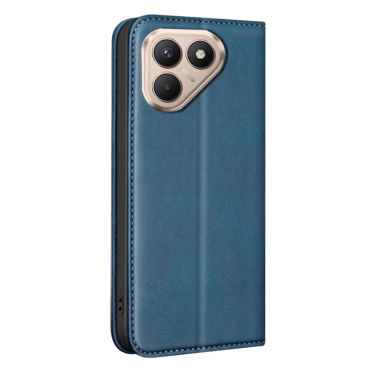 For Tecno Pova 7 4G BINFEN COLOR Calfskin Texture Magnetic RFID Vegan Leather Phone Case