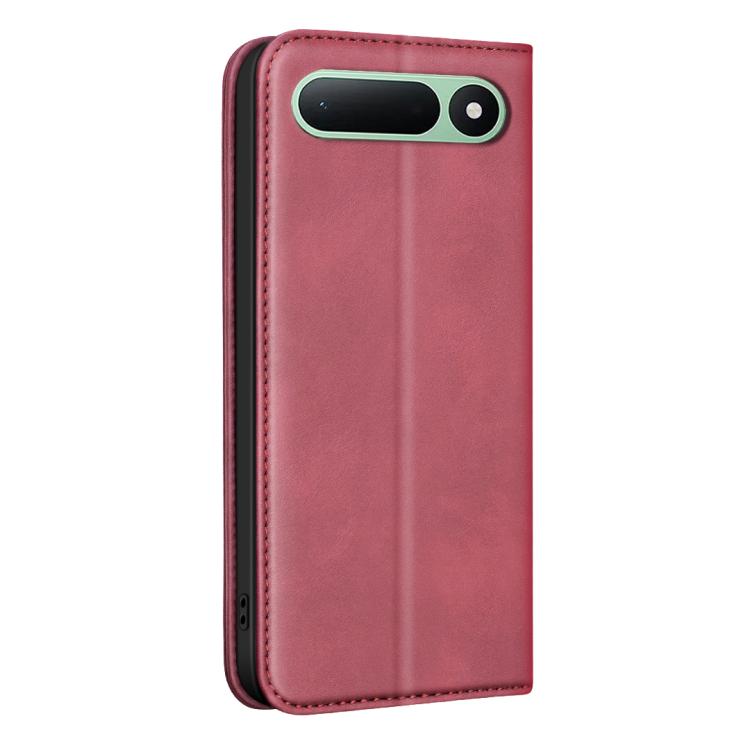 For Tecno Spark 50 4G BINFEN COLOR Calfskin Texture Magnetic RFID Vegan Leather Phone Case