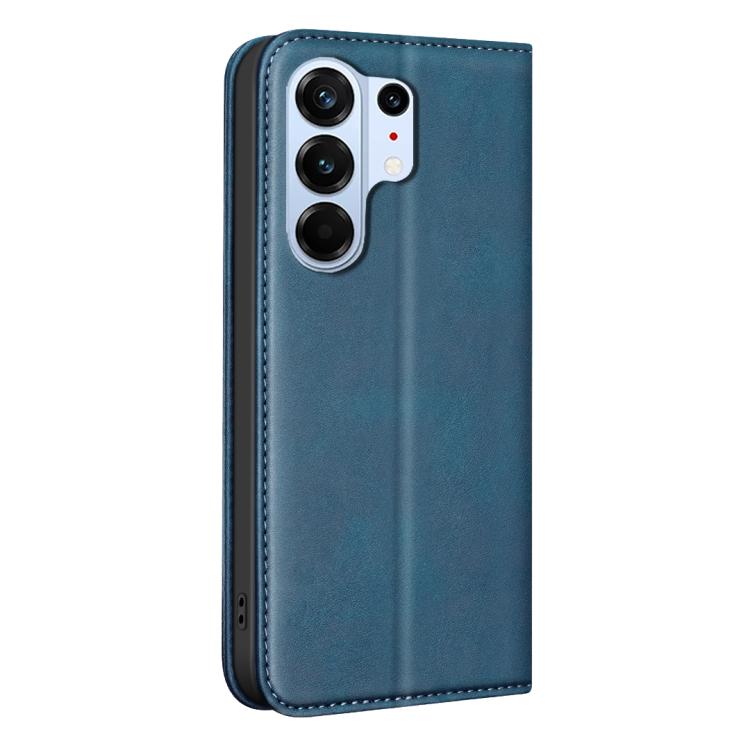 For Tecno Camon 50 Pro 4G BINFEN COLOR Calfskin Texture Magnetic RFID Vegan Leather Phone Case