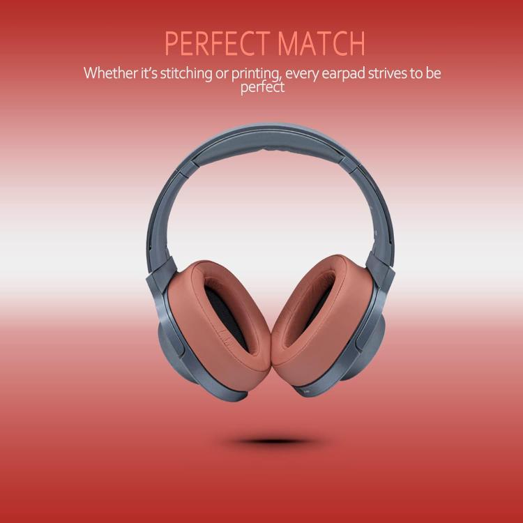 For Sony MDR-100ABN / WH-H900N XDcase 1 Pair Protein Leather Headset Replacement Ear Pads with Prying Tool