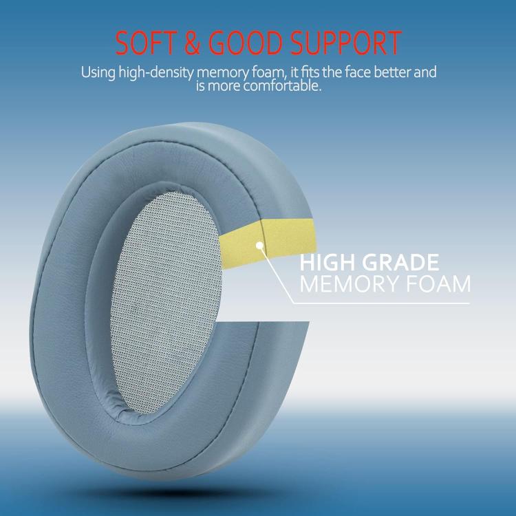 For Sony MDR-100ABN / WH-H900N XDcase 1 Pair Protein Leather Headset Replacement Ear Pads with Prying Tool