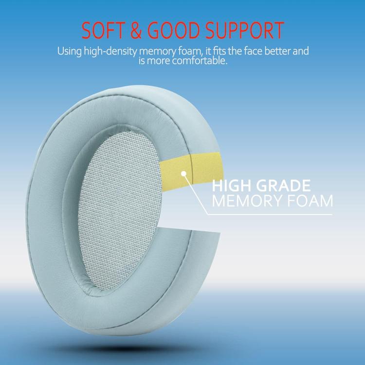 For Sony MDR-100ABN / WH-H900N XDcase 1 Pair Protein Leather Headset Replacement Ear Pads with Prying Tool
