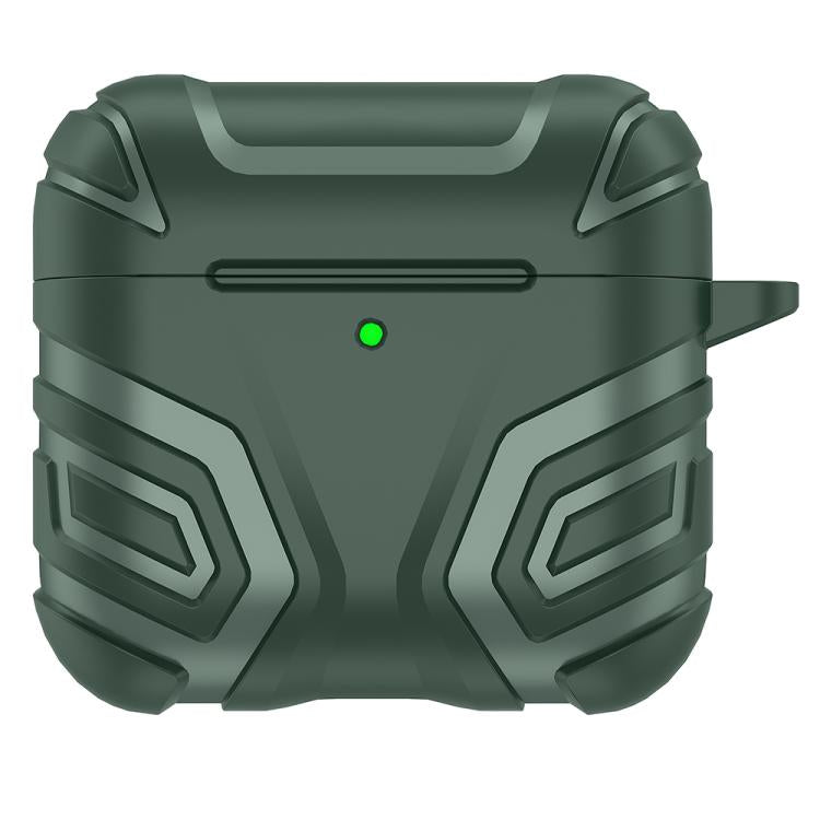For AirPods 4 XDcase Dark Pattern TPU Earphone Cover with Carabiner