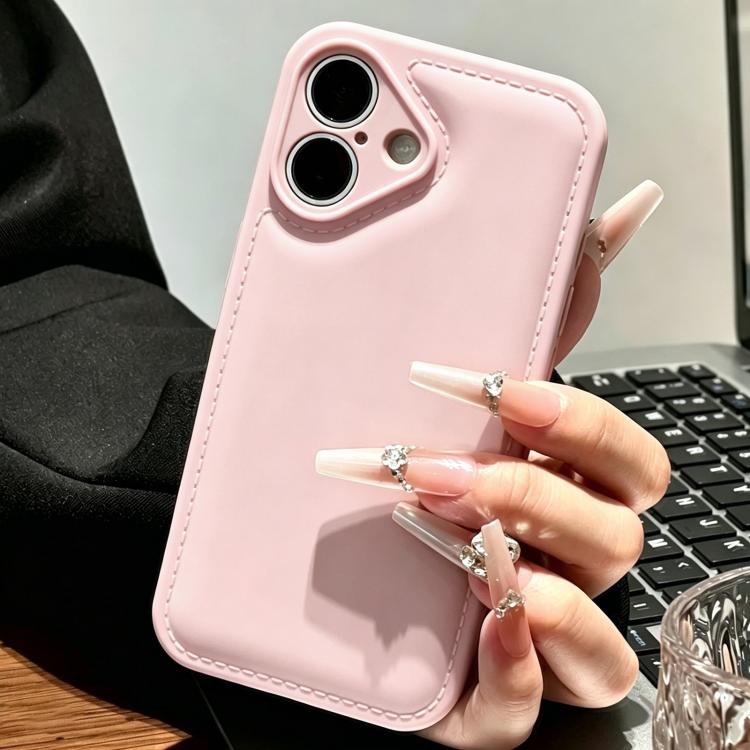 For iPhone 17 Solid Color Shockproof Air-Cushion TPU Phone Case