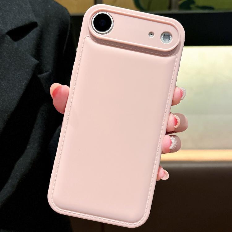 For iPhone Air Solid Color Shockproof Air-Cushion TPU Phone Case
