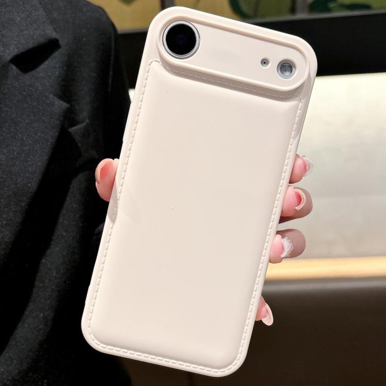 For iPhone Air Solid Color Shockproof Air-Cushion TPU Phone Case