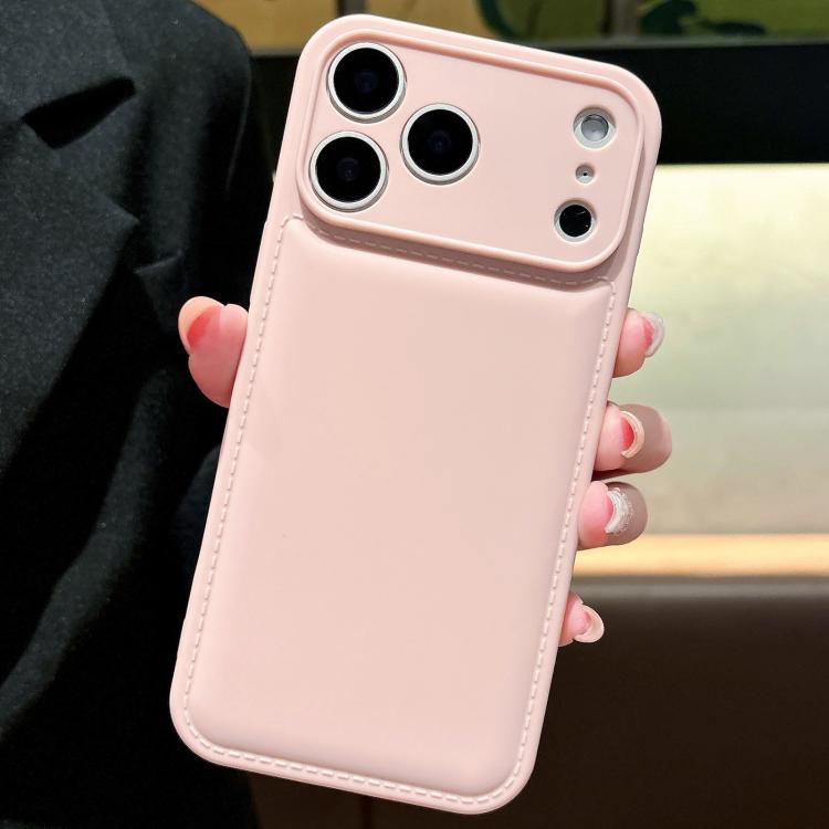 For iPhone 17 Pro Max Solid Color Shockproof Air-Cushion TPU Phone Case