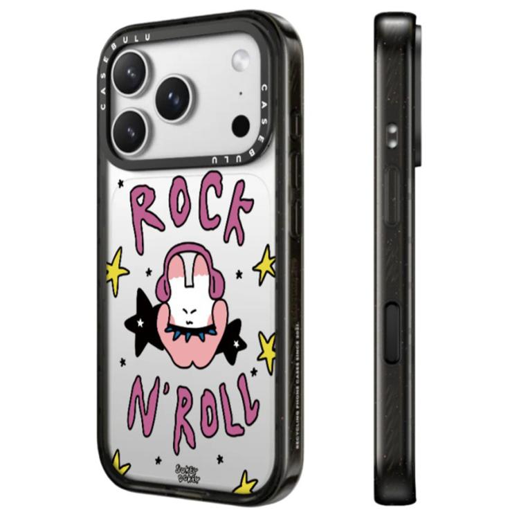 For iPhone 15 Plus Mouse Series Transparent Acrylic Phone Case
