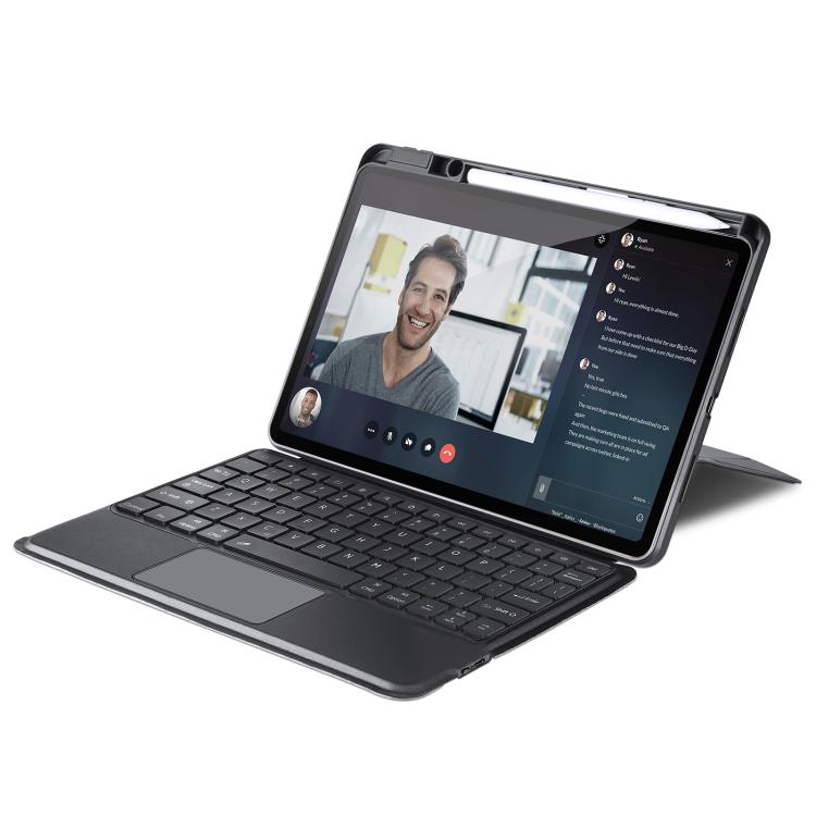 For Xiaomi Pad 8 / 8 Pro / 7 / 7 Pro DUX DUCIS DK Series Italian Layout Backlit Bluetooth Keyboard Case - Black