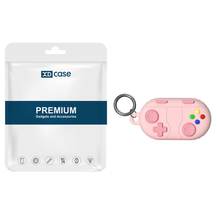 For Samsung Galaxy SmartTag2 XDcase Game Console Style Silicone Protective Case with Key Ring