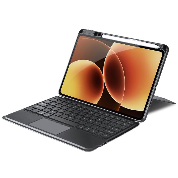For Xiaomi Pad 8 / 8 Pro / 7 / 7 Pro DUX DUCIS DK Series Portuguese Layout Backlit Bluetooth Keyboard Case - Black