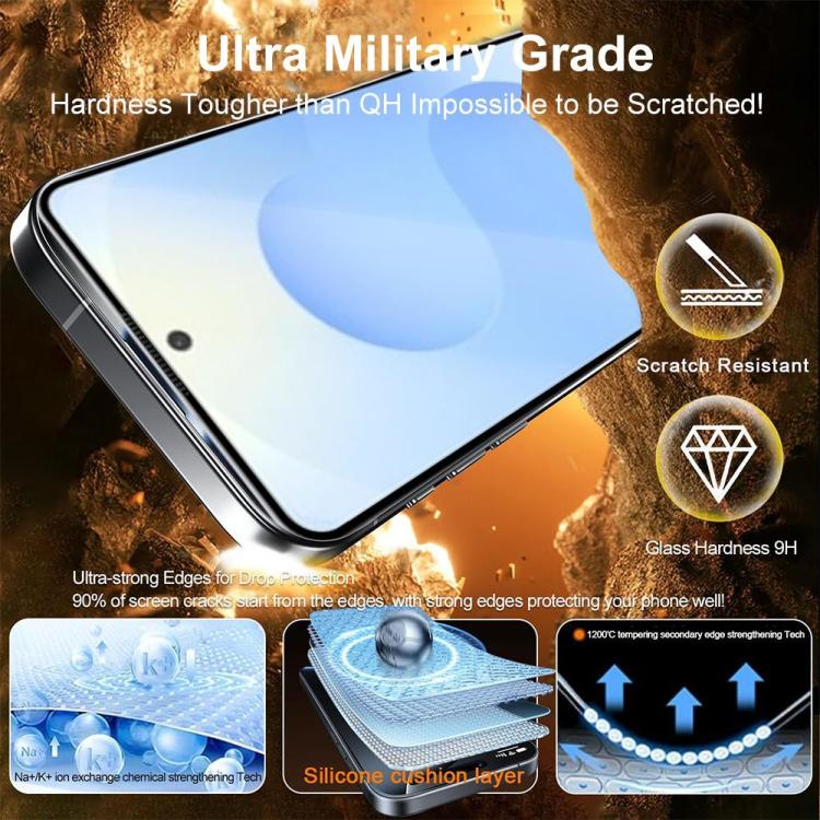 For Galaxy S26 Ultra 5G XDcase 2 Pairs HD Tempered Glass Screen Protector + Transparent Lens Protector