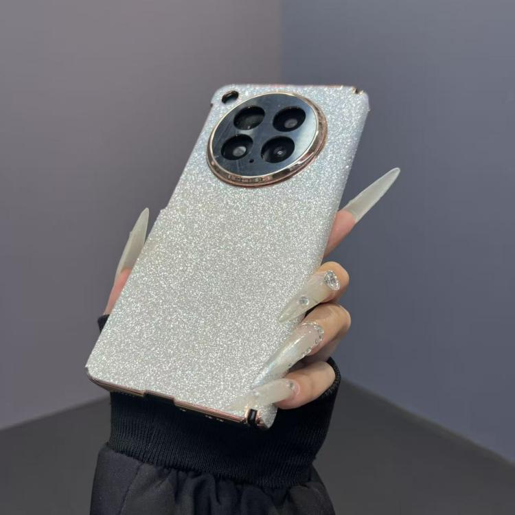 For Honor Magic V6 Double Axis Gradient Glitter Shockproof Phone Case