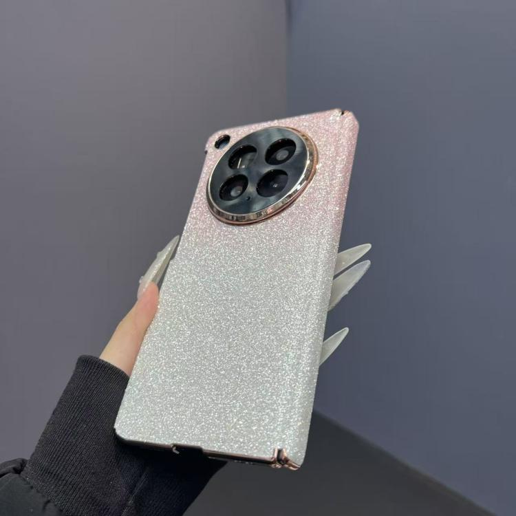 For vivo X Fold5 Double Axis Gradient Glitter Shockproof Phone Case