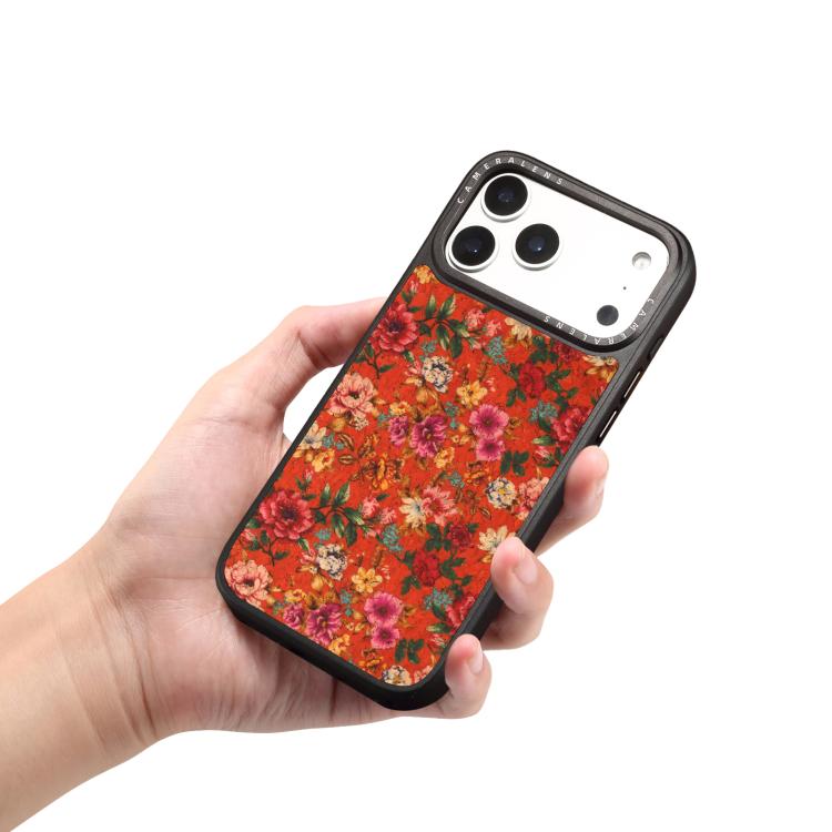 For iPhone 17 Pro Max Denior Peony Series Magnetic Phone Case