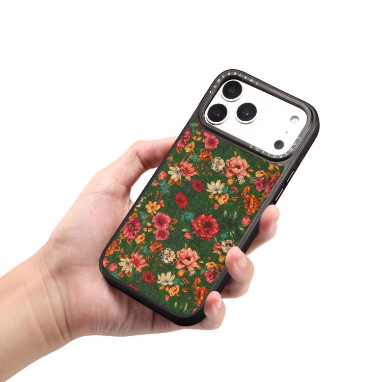 For iPhone 17 Pro Max Denior Peony Series Magnetic Phone Case