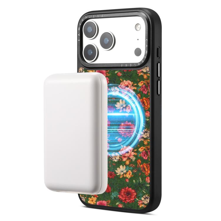 For iPhone 17 Pro Max Denior Peony Series Magnetic Phone Case
