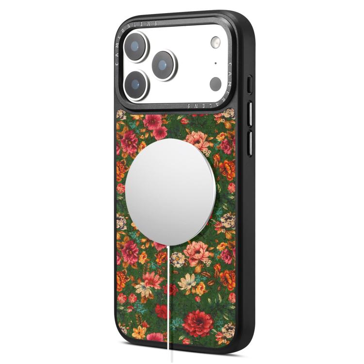 For iPhone 17 Pro Max Denior Peony Series Magnetic Phone Case