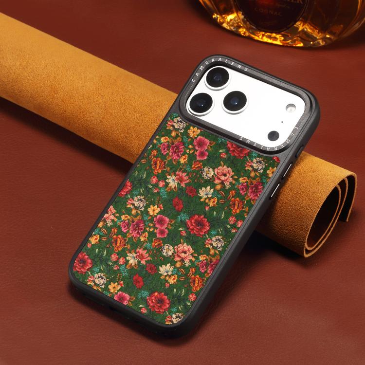 For iPhone 17 Pro Max Denior Peony Series Magnetic Phone Case