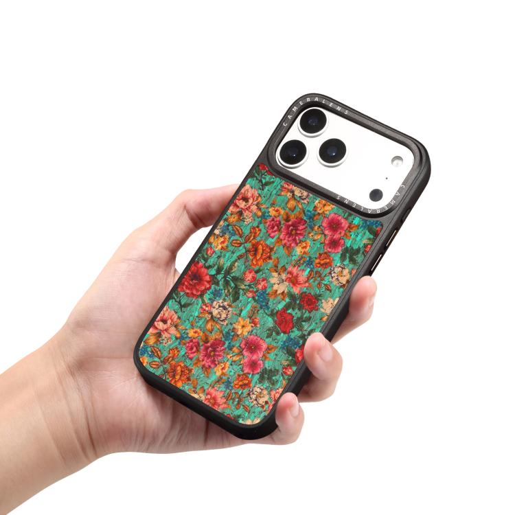 For iPhone 17 Pro Max Denior Peony Series Magnetic Phone Case