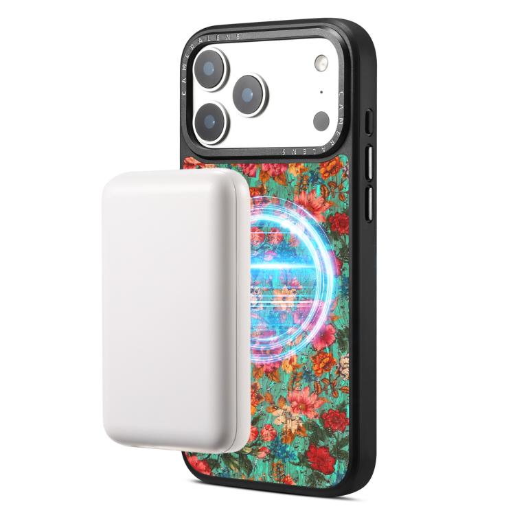 For iPhone 17 Pro Max Denior Peony Series Magnetic Phone Case