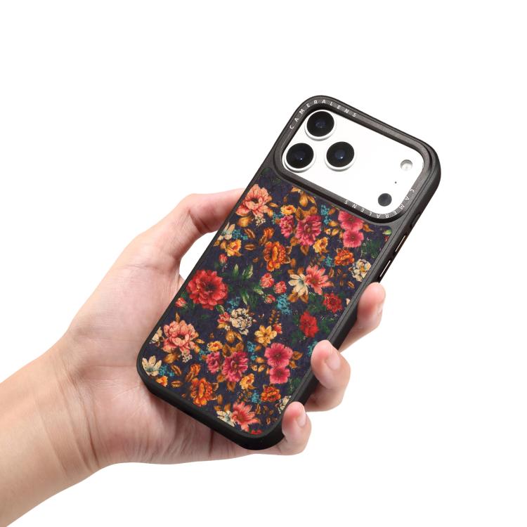 For iPhone 17 Pro Max Denior Peony Series Magnetic Phone Case