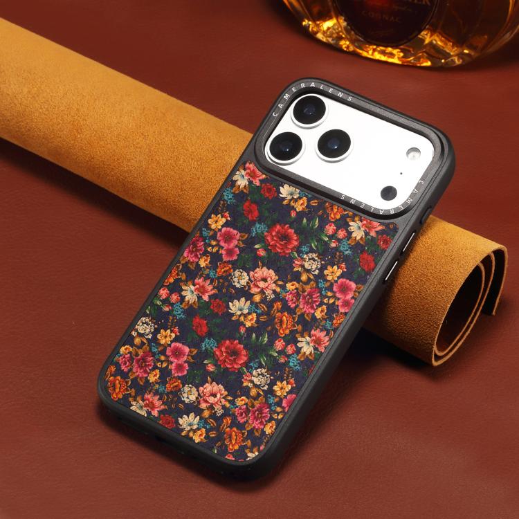 For iPhone 17 Pro Max Denior Peony Series Magnetic Phone Case