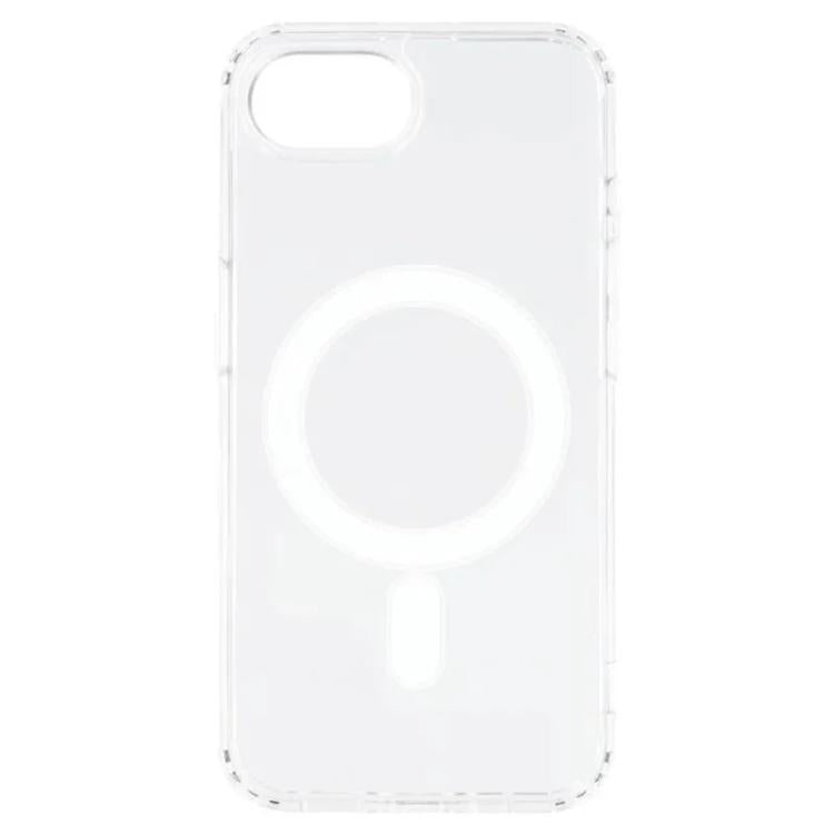For iPhone 17e / 16e WANLONFENG High-Transparency Magnetic Acrylic Phone Case with Screen Protector - Transparent