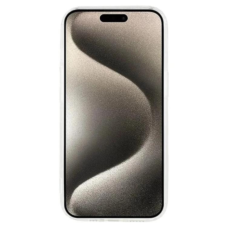 For iPhone 14 WANLONFENG High-Transparency Magnetic Acrylic Phone Case with Screen Protector - Transparent