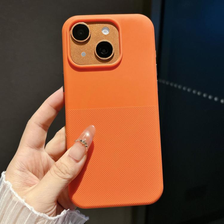 For iPhone 15 Polka Dot Velvet TPU Shockproof Magnetic Phone Case