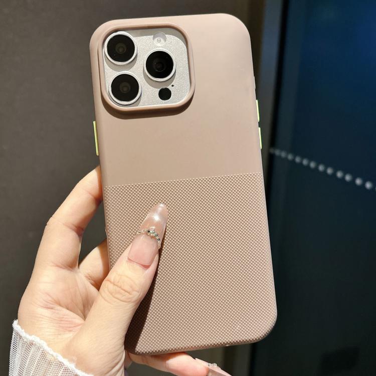 For iPhone 13 Pro Max Polka Dot Velvet TPU Shockproof Magnetic Phone Case