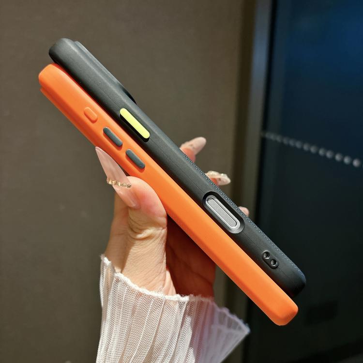 For iPhone 15 Polka Dot Velvet TPU Shockproof Magnetic Phone Case