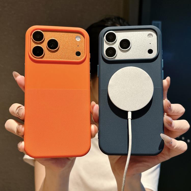 For iPhone 15 Polka Dot Velvet TPU Shockproof Magnetic Phone Case