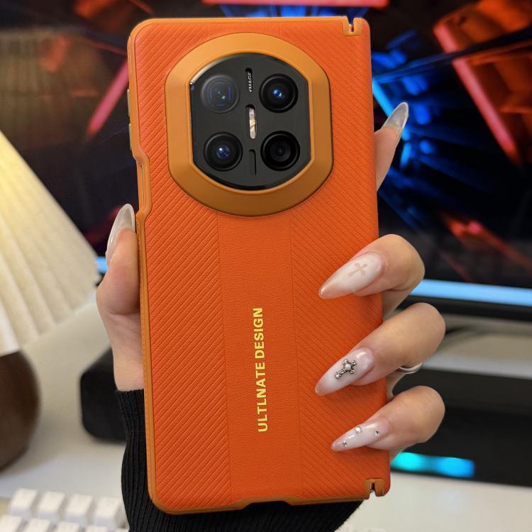 For Huawei Mate X6 Double Axis Soft Edge Diagonal Pattern Phone Case