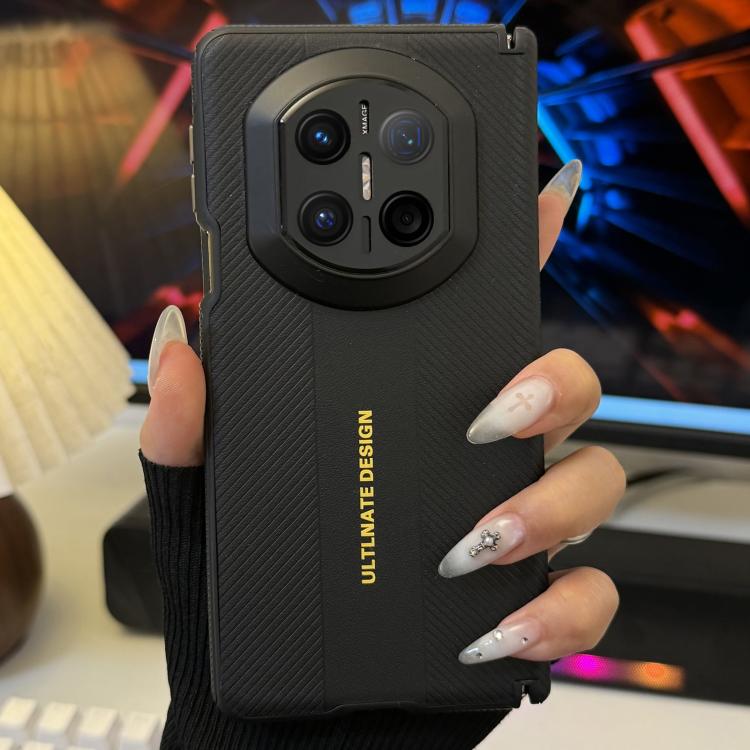 For Huawei Mate X5 Double Axis Soft Edge Diagonal Pattern Phone Case