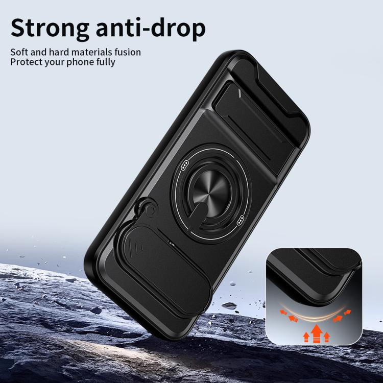 For Google Pixel 11 / 11 Pro Lens Sliding Window Multifunctional Magnetic Shockproof Phone Case