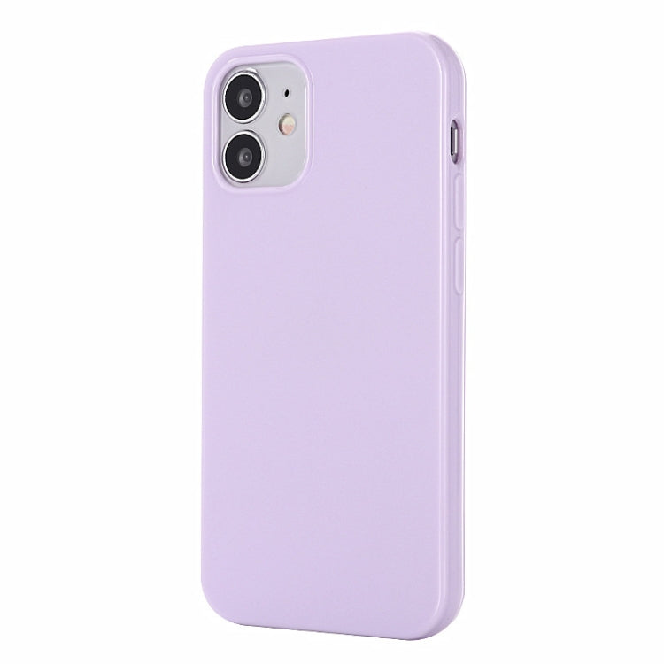 For iPhone 12 / 12 Pro Solid Color TPU Protective Case