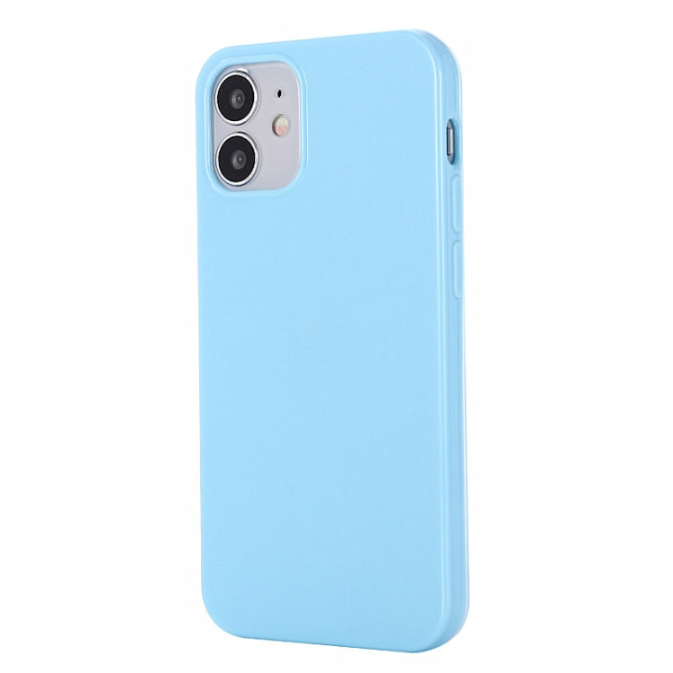 For iPhone 12 / 12 Pro Solid Color TPU Protective Case