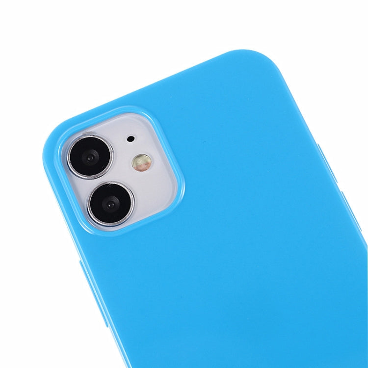 For iPhone 12 / 12 Pro Solid Color TPU Protective Case