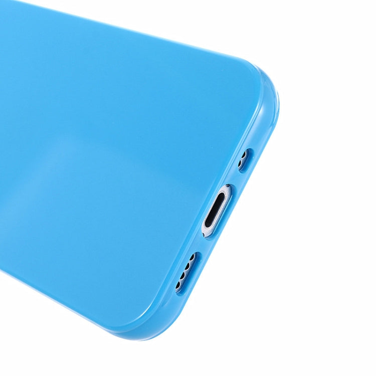 For iPhone 12 Pro Max Solid Color TPU Protective Case
