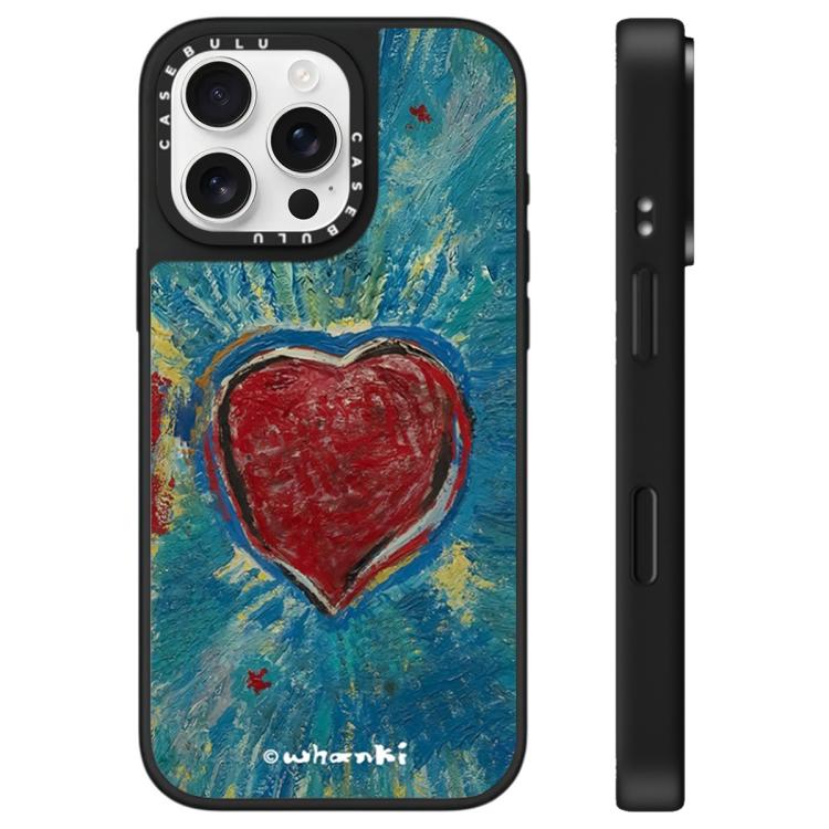 For iPhone 16 Pro Max Floating Man Series Pattern Mirror Phone Case