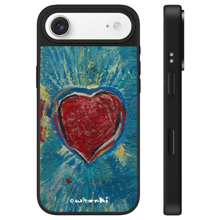 For iPhone Air Floating Man Series Pattern Mirror Phone Case