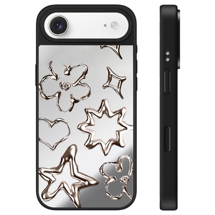 For iPhone Air Floating Man Series Pattern Mirror Phone Case