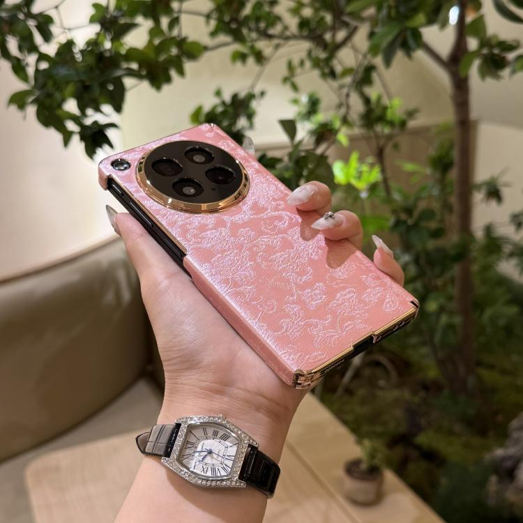 For vivo X Fold5 Double Axis Sichuan Figured Satin Pattern Shockproof Phone Case