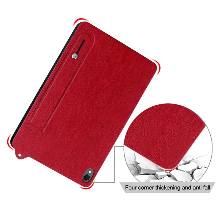 For OPPO Pad Mini 8.8 2026 TPU Leather Back Tablet Case with Wristband