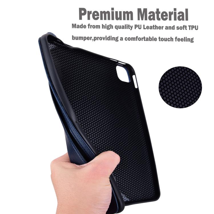 For OPPO Pad Mini 8.8 2026 TPU Leather Back Tablet Case with Wristband