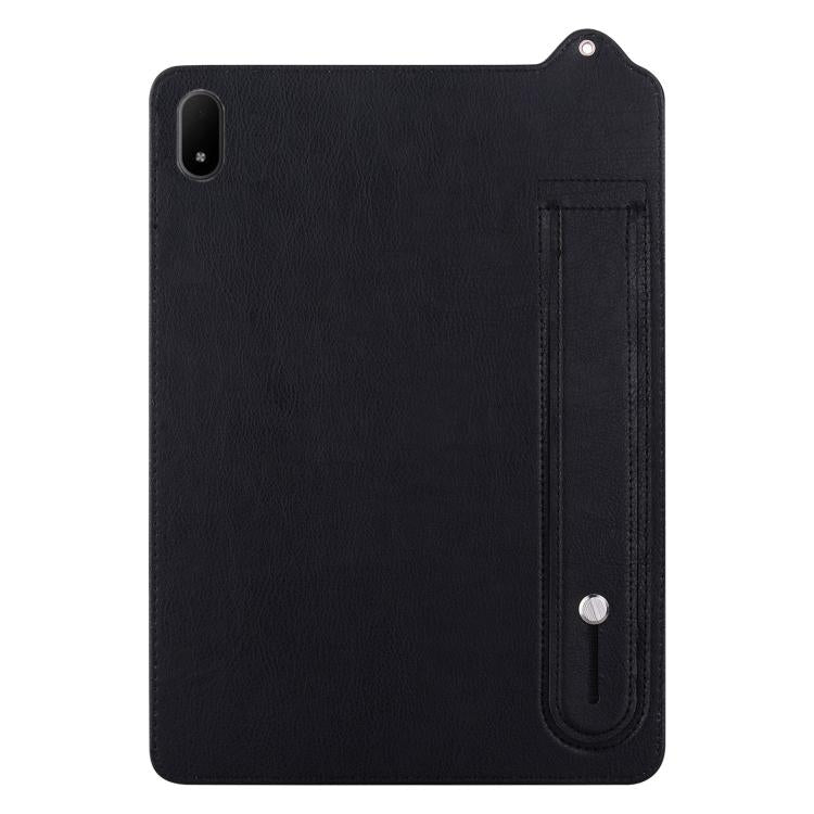 For OPPO Pad Mini 8.8 2026 TPU Leather Back Tablet Case with Wristband