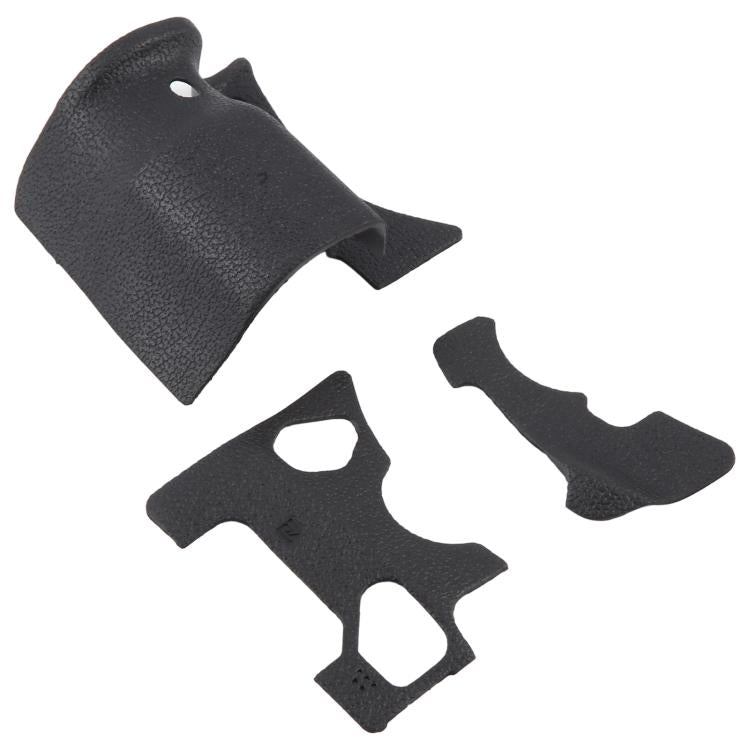For Canon EOS 6D Mark II OEM Rubber Shell Decorative Leather Three Pieces Set