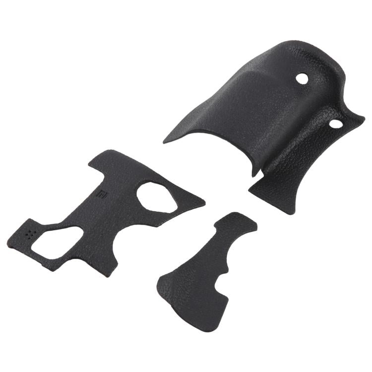 For Canon EOS 6D Mark II OEM Rubber Shell Decorative Leather Three Pieces Set